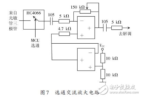 选通交流放大电路