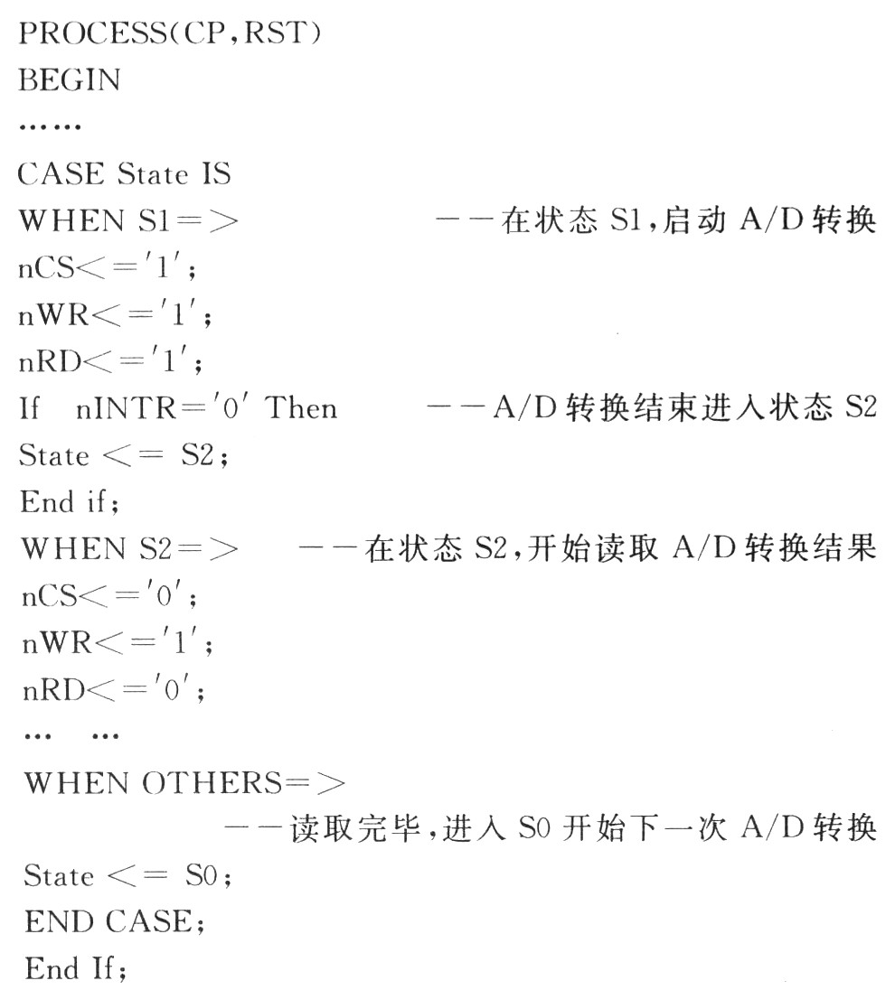 主要的VHDL 语句