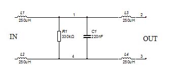 图8 阻波器电路图