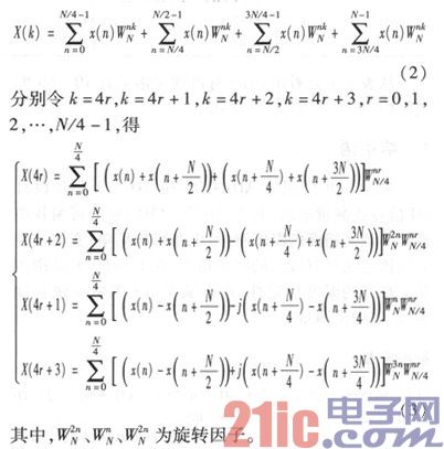 基于FPGA IP核的FFT实现与改进