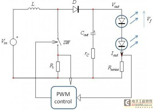 一种LED串的DCM升压转换器的设计方案