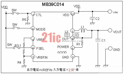 适用于便携式数字终端的电源转换器