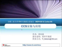 CCS安装与应用——EK-<font style='color:red;'>LM</font>3S8962系列实验教学