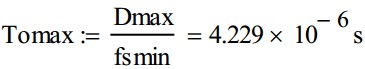 最大导通时间计算公式