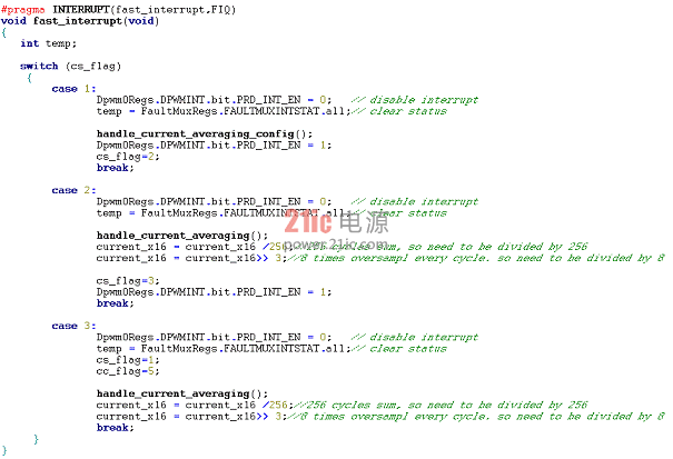 基于数字电源控制器UCD3138的一种新的输入电流检测方法