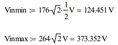 电压范围计算公式