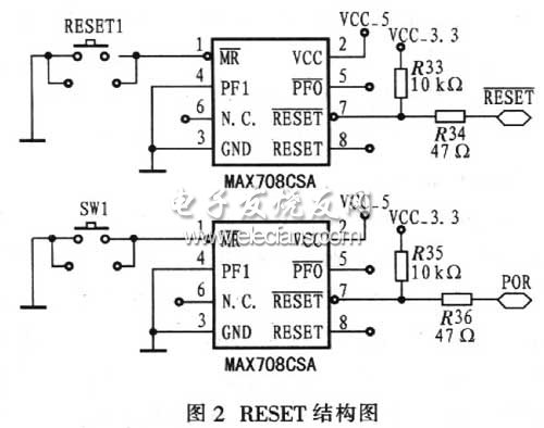 RESET模块电路