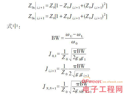 一种超高频带通滤波器的设计方案