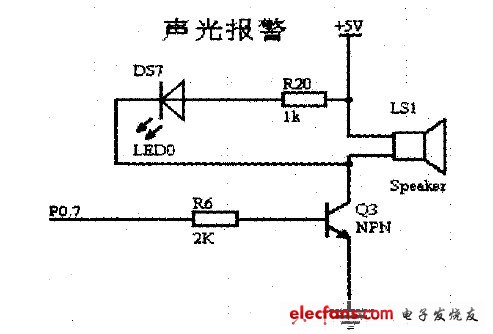 图4声光报警