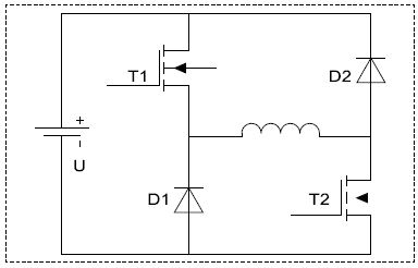 图2 半桥式电路原理