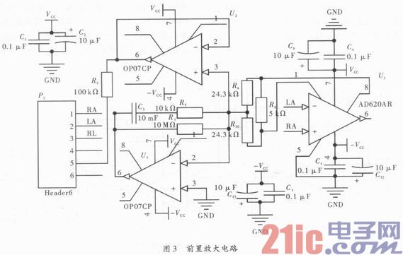 基于STM32的心电采集仪设计