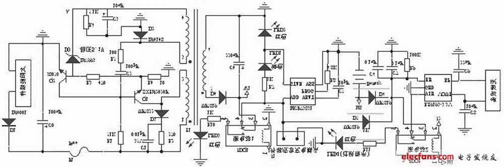 图2 智能型太阳能充电电路设计主电路