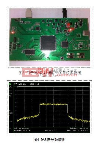 基于FPGA的SOPC系统DAB发射端硬件实现