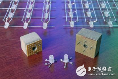 国外DIY高手制作3D LED Cube 8光立方