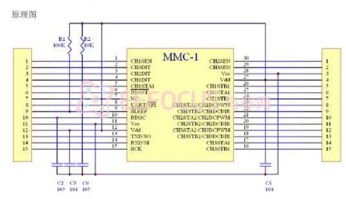 附图五、大赛提供MMC-1芯片的转接板