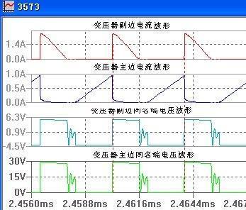 电路仿真关键点波形