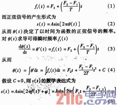 基于DSP的可控震源扫频信号的实现