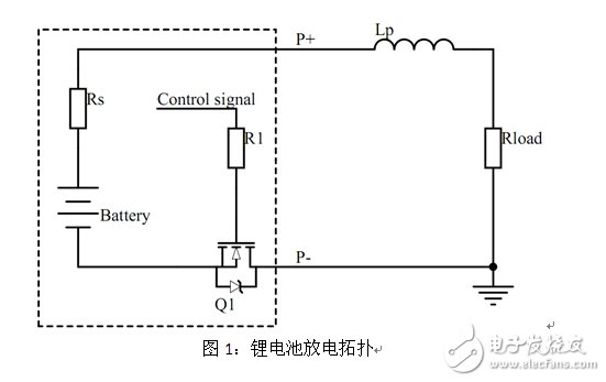 锂电池放电拓扑