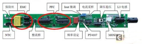 内置式LED电源的缺点和问题分析