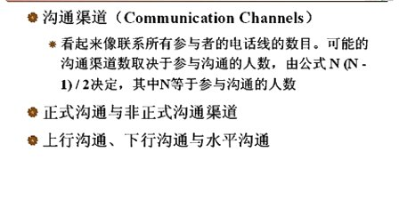 中国石油大学信息系统开发项目管理第八章第二节 信息系统项目沟通管理