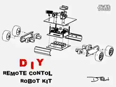 开源无线遥控监控小车制作11