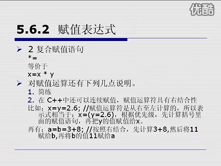 C++从入门到精通5.6 赋值运算符和表达式