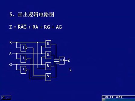 电子科技大学数字电子技术基础22 设计一个监视交通信号灯工作状态的逻辑电路