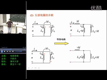 清华大学电路原理第18讲_互感，变压器（上）