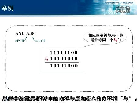 周立功新编计算机基础教程 4.4 逻辑运算指令