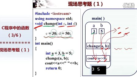 北京大学程序设计实习16 - 3-函数调用示例