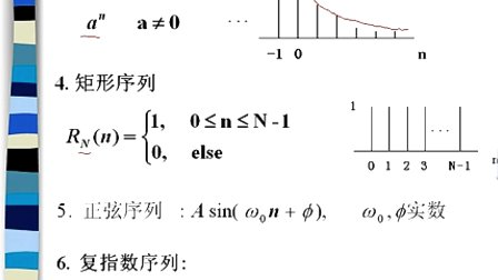 中国石油大学数字信号处理 第二章第三节 离散时间信号的表示及运算规则