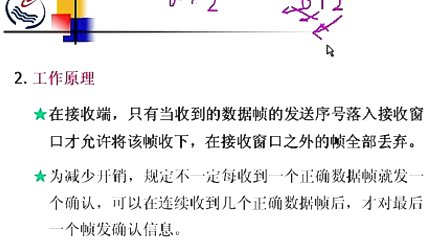 石油大学计算机网络与通信 第四章第三节 连续ARQ协议