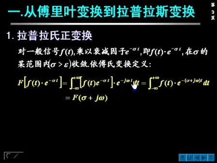 信号与系统视频教程20—专辑：《信号与系统视频教程》