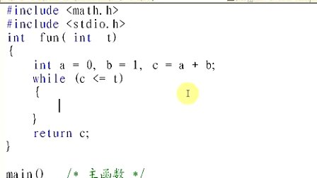 黄建二级C语言编程题精讲009 Fibonacci数列