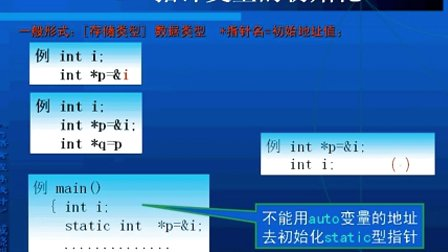 C语言程序设计戚晓明第九章_C语言的指针（2）