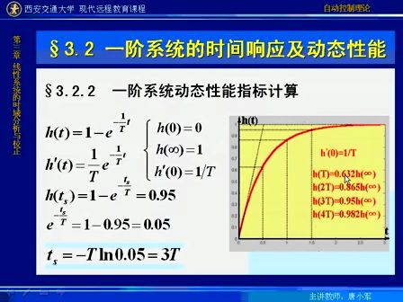 西安交通大学自动控制理论21