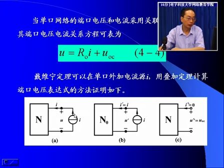 电子科技大学电路分析基础.19 戴维宁定理