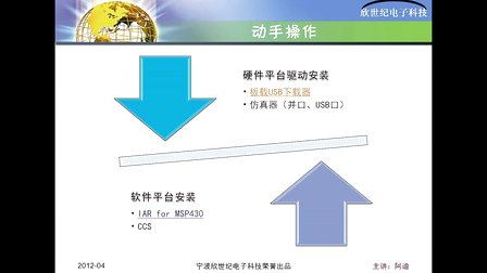 MSP430单片机硬件平台配置测试及软件环境使用