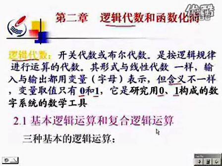 石油大学数字电路02 逻辑代数和函数化简