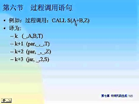 东南大学编译原理 52 中间代码生成