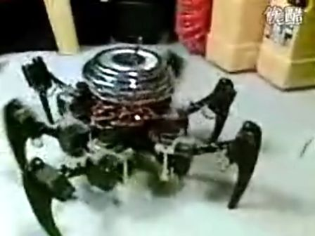 Payload test 2,5kg六角蜘蛛机器人