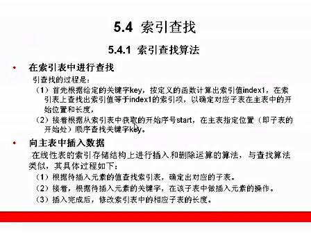 零基础学算法5.4 索引查找