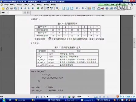 Lesson11：BJ-EPM240学习板实验4—数码管显示实验—专辑：《深入浅出玩转FPGA》