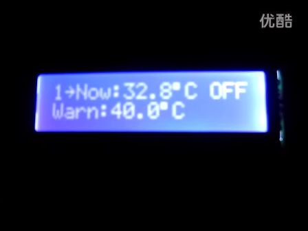 基于PIC18的多路温度检测装置演示视频