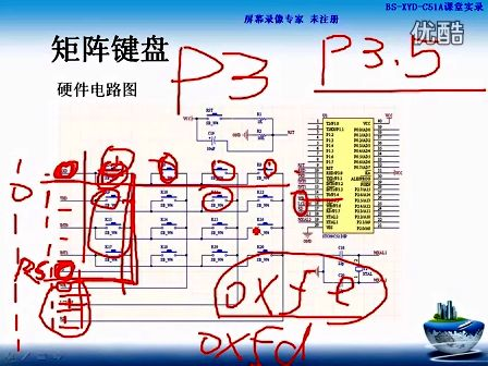 从零开始学通单片机第十二讲：矩阵键盘的原理及操控（上）