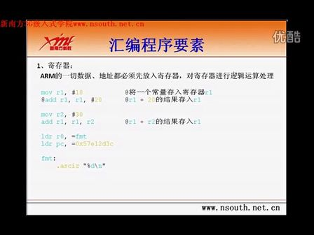 华中科技大学ARM裸机开发 第二天03_ARM编程要素