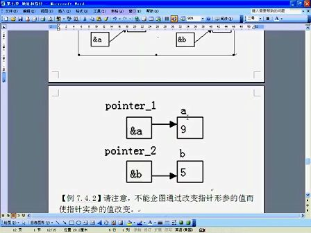 全国计算机二级C语言等级考试7-3.指针变量作为函数参数