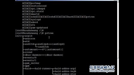 后盾网Linux视频教程34Linux系统管理守护进程