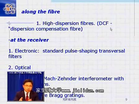 电子科技大学光纤通信09