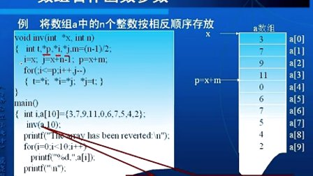 C语言程序设计戚晓明第九章_C语言的指针（9）